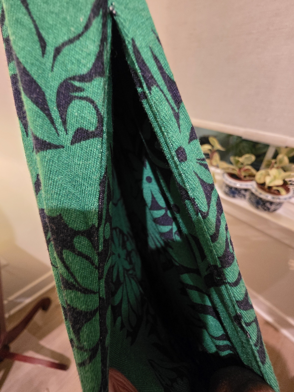 Boden Emerald Green Printed Short-Sleeve Maxi Dress Size 16/18 - Picture 10 of 16
